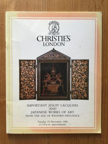 Important Jesuit Lacquers and Japanese Works of Art - Japan beschikbaar voor biedingen