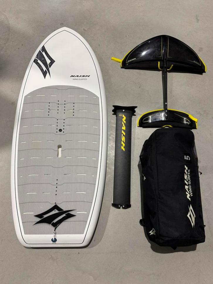Complete Wingfoil Set | Naish Wingsurfer 5’8/112L, Watersport en Boten, Wingsurfen, Gebruikt, Wingsurfset, Ophalen