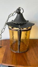 Antieke art deco hanglamp lamp, Ophalen of Verzenden