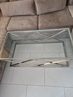 Eric Kuster Salontafel - Stijlvol Design, Huis en Inrichting, Tafels | Salontafels, Zo goed als nieuw, Glas, Minder dan 50 cm