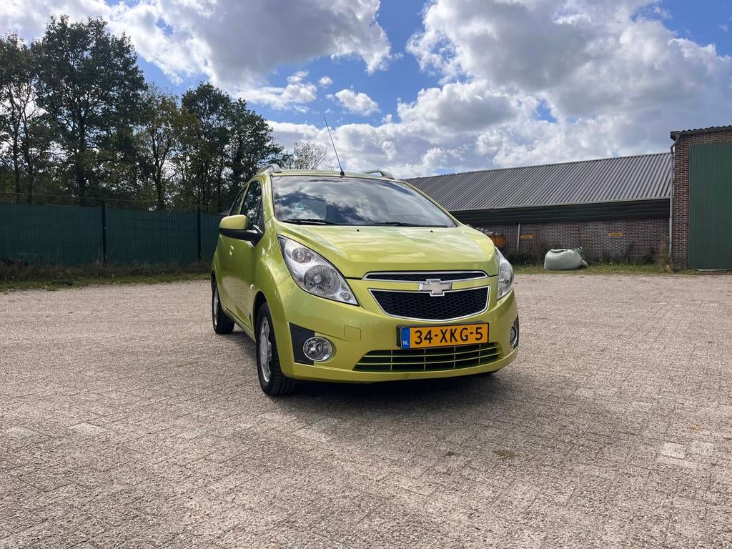 Chevrolet Spark 1.0 Bifuel LPG 2012 - APK tot 7-8 -2026, Auto's, 15 km/l, 37 €/maand, 4 cilinders, Origineel Nederlands