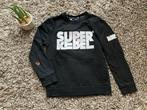 Stoere trui superrebel maat 134 140, Kinderen en Baby's, Kinderkleding | Maat 134, Gebruikt, Trui of Vest, Ophalen of Verzenden