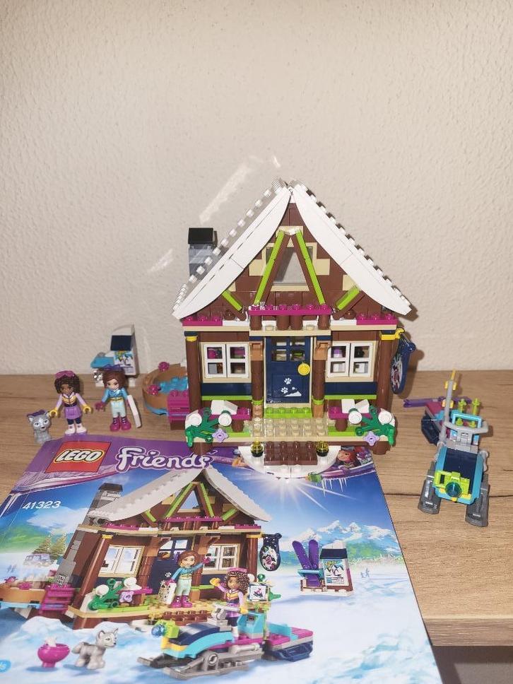 41323 Lego Friends: Snow resort Chalet, Kinderen en Baby's, Speelgoed | Duplo en Lego, Gebruikt, Lego, Complete set, Ophalen of Verzenden