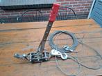 4-Ton Kabeltrekker / Cable Puller/ tirfor, Doe-het-zelf en Verbouw, Lieren en Takels, Ophalen of Verzenden, Gebruikt, Handmatig