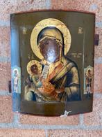19 eeuws Russich ikoon, Moeder Gods, Lenig mijn kommer, Antiek en Kunst, Ophalen of Verzenden