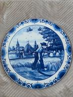 Reclame borden delfts blauw, Verzamelen, Ophalen of Verzenden, Gebruikt
