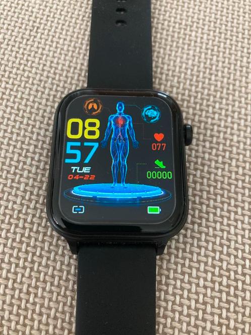 Smart Health Watch, Sieraden, Tassen en Uiterlijk, Smartwatches, Nieuw, Android, Zwart, Ophalen