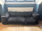 Loungepug 3-zitsbank Zitzak Antraciet, Huis en Inrichting, Zitzakken, Ophalen, Zo goed als nieuw, Grijs, Zitzak