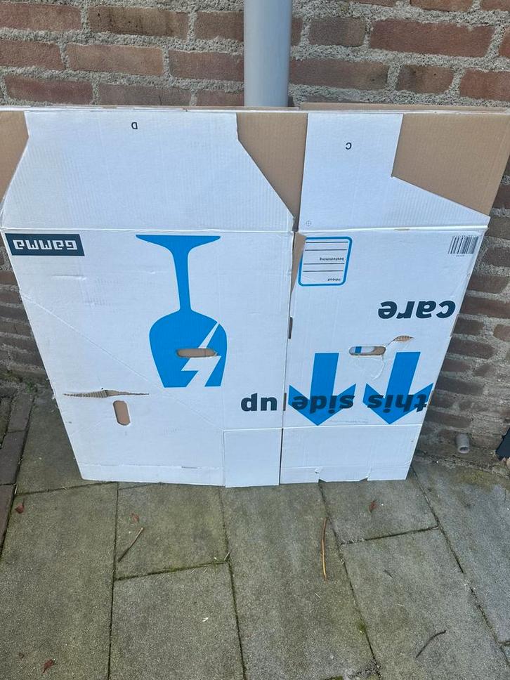 Zolderopbergdoos gamma, Doe-het-zelf en Verbouw, Kratten en Dozen, Gebruikt, Doos, 50 tot 75 cm, 50 cm of meer, Minder dan 40 cm
