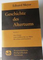 Geschichte des Altertums. Acht paperbacks, 14e eeuw of eerder, Eduard Meyer, Ophalen of Verzenden, Zo goed als nieuw
