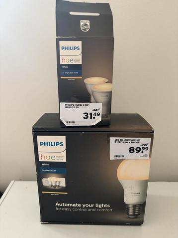 Philips Hue lampen. beschikbaar voor biedingen