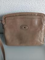 leren damestas - leverkleur - Assima. Veel vakjes, Sieraden, Tassen en Uiterlijk, Tassen | Damestassen, Ophalen of Verzenden, Gebruikt