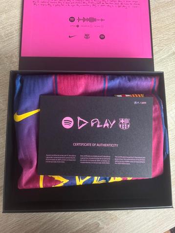 Limited Edition Men's Shirt FC Barcelon x Ed Sheeran 25/26 beschikbaar voor biedingen