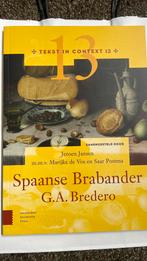 Spaanse Brabander - G.A. Bredero, Ophalen of Verzenden, Alpha, Zo goed als nieuw, HBO