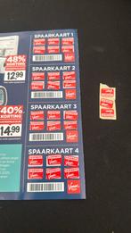 Vomar Leifheit 4 volle plus 3 losse spaarkarten, Vomar, Ophalen of Verzenden