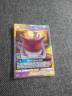 Gengar & Mimikyu GX 53/181 Sm-Team Up Pokemon kaart, Ophalen of Verzenden, Zo goed als nieuw, Losse kaart