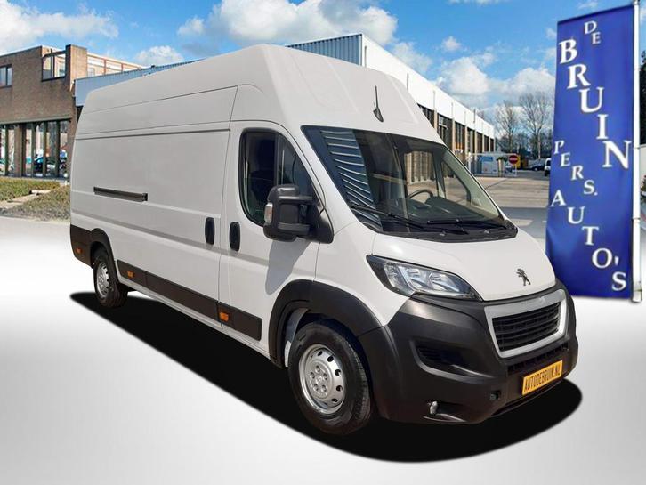 Peugeot Boxer 2.2 BlueHDI 140Pk L4H3 Extra hoogdak Airco Nav, Auto's, Bestelauto's, Bedrijf, Te koop, ABS, Achteruitrijcamera