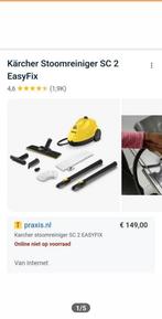 Kärcher SC2 Stoomreiniger, Ophalen of Verzenden, Gebruikt, Minder dan 1200 watt, Overige typen