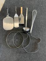 Keuken gerei, garde, lepel,  paletmessen, pannenkoekenringen, Ophalen, Gebruikt, Geen, Geen