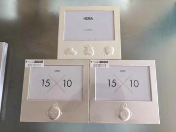 HEMA fotolijst nieuw 10x15 3 stuks beschikbaar voor biedingen