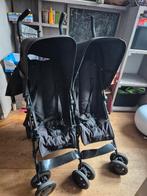 Tweeling buggy koelstra inclusief regenhoes, Kinderen en Baby's, Ophalen, Zo goed als nieuw, Kinderwagen of Buggy