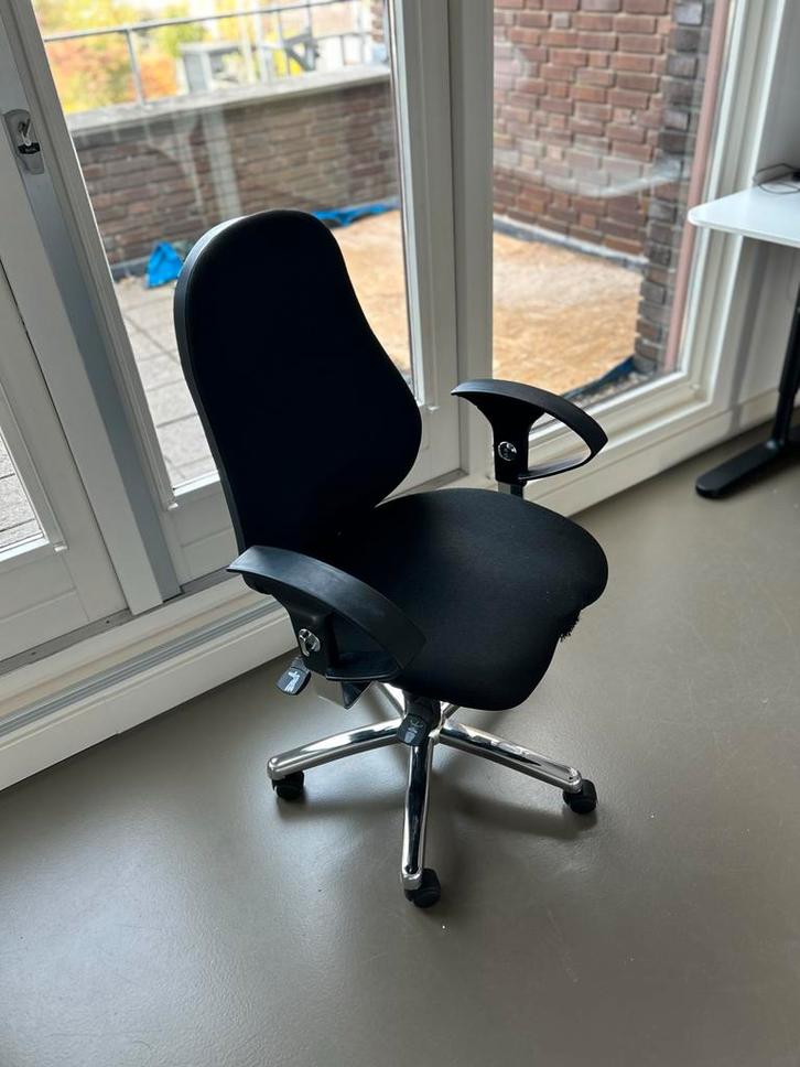 Comfortabele Bureaustoel - Zwart, Huis en Inrichting, Bureaustoelen, Gebruikt, Bureaustoel, Zwart, Ergonomisch, Ophalen