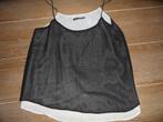 2 laags tuniek, in prima staat. Atmosphere, maat 40, Kleding | Dames, Blouses en Tunieken, Maat 38/40 (M), Atmosphere, Zwart, Ophalen of Verzenden