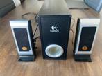 Logitech 2.1 Speakerset met Subwoofer, Gebruikt, Subwoofer, Minder dan 60 watt, Ophalen