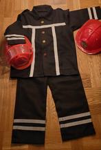 Brandweerpak + 2 helmen mt 110-134, Kinderen en Baby's, Carnavalskleding en Verkleedspullen, Ophalen of Verzenden, 122 t/m 128