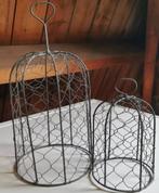Stolp, cloche, (kippen)gaas, decoratie, tuin, brocante, set, Ophalen