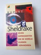 Rupert Sheldrake - Zeven experimenten die de wereld kunnen, Boeken, Esoterie en Spiritualiteit, Ophalen of Verzenden, Zo goed als nieuw