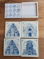 KLM Business Class Tegeltjes - Delfts Blauw, Ophalen of Verzenden