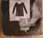 Nieuwe top organic cotton, Kleding | Dames, Verzenden, Zwart, Nieuw, Lange mouw