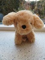 2 x Hond of hondje van Action merk ZDT licht bruin, Kinderen en Baby's, Speelgoed | Knuffels en Pluche, Ophalen of Verzenden, Zo goed als nieuw