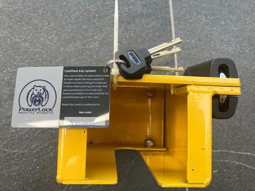 POWERLOCK boot slot met 3 sleutels in nieuwstaat., Watersport en Boten, Accessoires en Onderhoud, Zo goed als nieuw, Overige typen