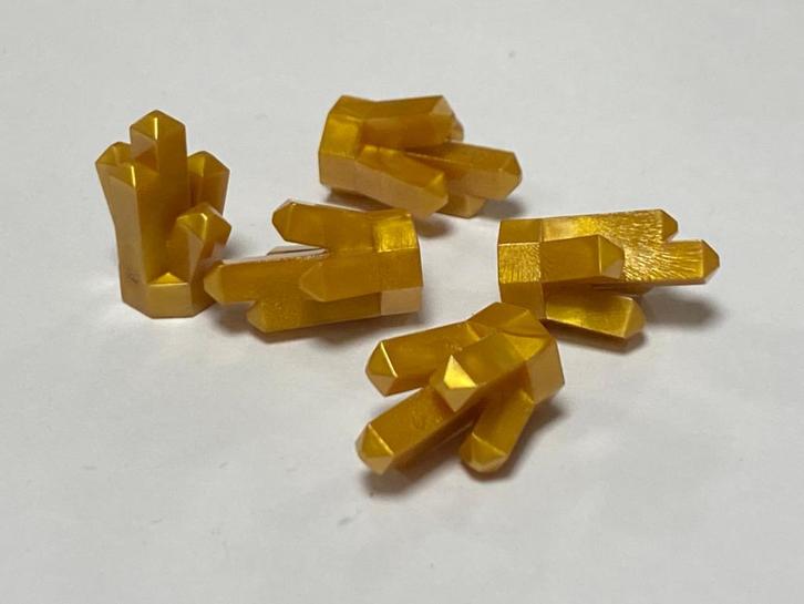 Partij Lego 5x nieuwe 1x1 kristal in diverse kleuren, Kinderen en Baby's, Speelgoed | Duplo en Lego, Nieuw, Lego, Losse stenen