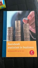Basisboek statistiek in business, Ophalen of Verzenden, Zo goed als nieuw