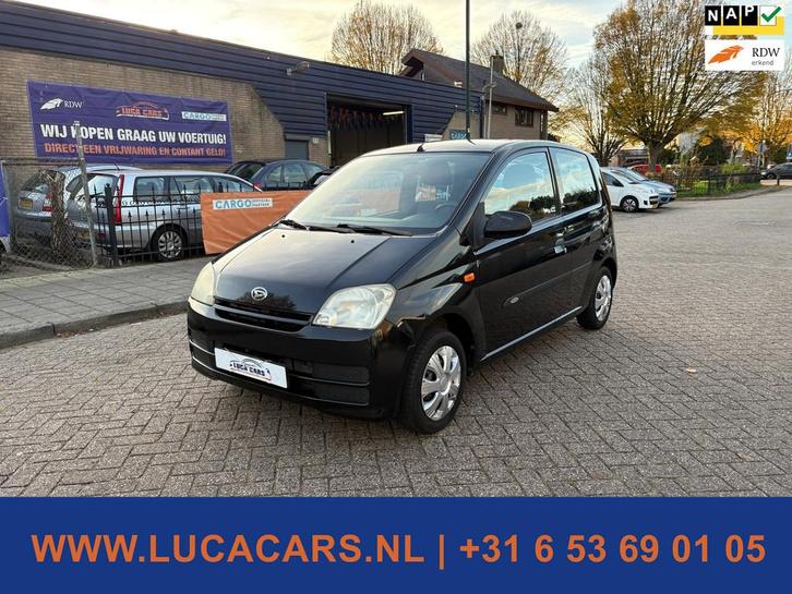 Daihatsu Cuore 1.0-12V Osaka NIEUWE APK!, Auto's, Daihatsu, Bedrijf, Te koop, Cuore, ABS, Airbags, Metallic lak, Startonderbreker