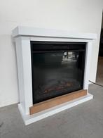 Electrische sfeerhaard , wit, Ophalen of Verzenden, Gebruikt, Vrijstaande haard, Houthaard