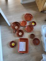 NIEUW: Rood Aardewerk Set - Pannen, Ovenschaal & Schalen, Ophalen