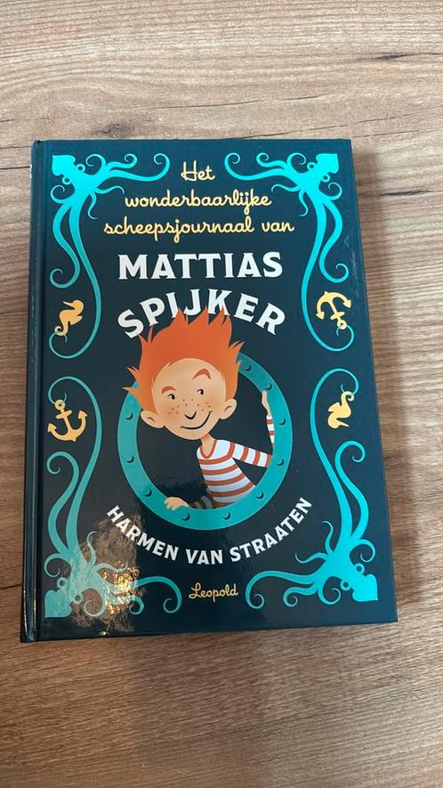 Het wonderbaarlijke scheepsjournaal van Mattias Spijker, Boeken, Kinderboeken | Jeugd | onder 10 jaar, Zo goed als nieuw, Ophalen of Verzenden
