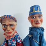 Zeer oude poppenkastpoppen steengoed handpop pop, Ophalen
