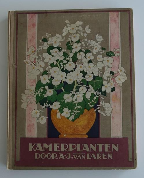 Verkade Kamerplanten Plaatjes Album uit 1928 A.J. van Laren, Boeken, Prentenboeken en Plaatjesalbums, Zo goed als nieuw, Plaatjesalbum
