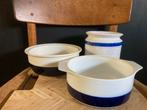 Wit blauw schaal, Ophalen of Verzenden, Huis en Inrichting