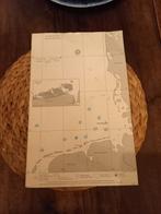 Oude Landkaart Noordzee - Nederland, Duitsland, Boeken, Atlassen en Landkaarten, Ophalen of Verzenden, Landkaart, 1800 tot 2000