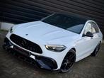 Mercedes-Benz C-Klasse 180 AMG C63 PANO|MEMORY|HUD|360|ACC|B, Auto's, 1525 kg, 4 cilinders, Wit, Leder