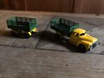 Vintage Tekno Denemarken Speelgoed Vrachtwagen met Aanhanger, Ophalen of Verzenden