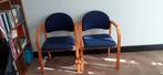 2 Mooie blauwe Stoelen, Ophalen, Zo goed als nieuw, Blauw, Twee