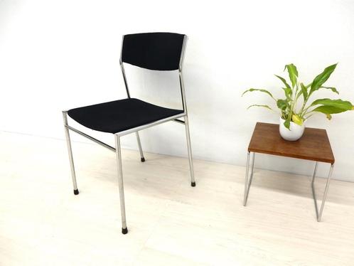 Vintage stoel gijs van der sluis jaren 70 eetkamerstoel, Huis en Inrichting, Stoelen, Gebruikt, Eén, Metaal, Ophalen of Verzenden