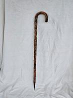 Oude Wandelstok met Decoratie, Ophalen of Verzenden
